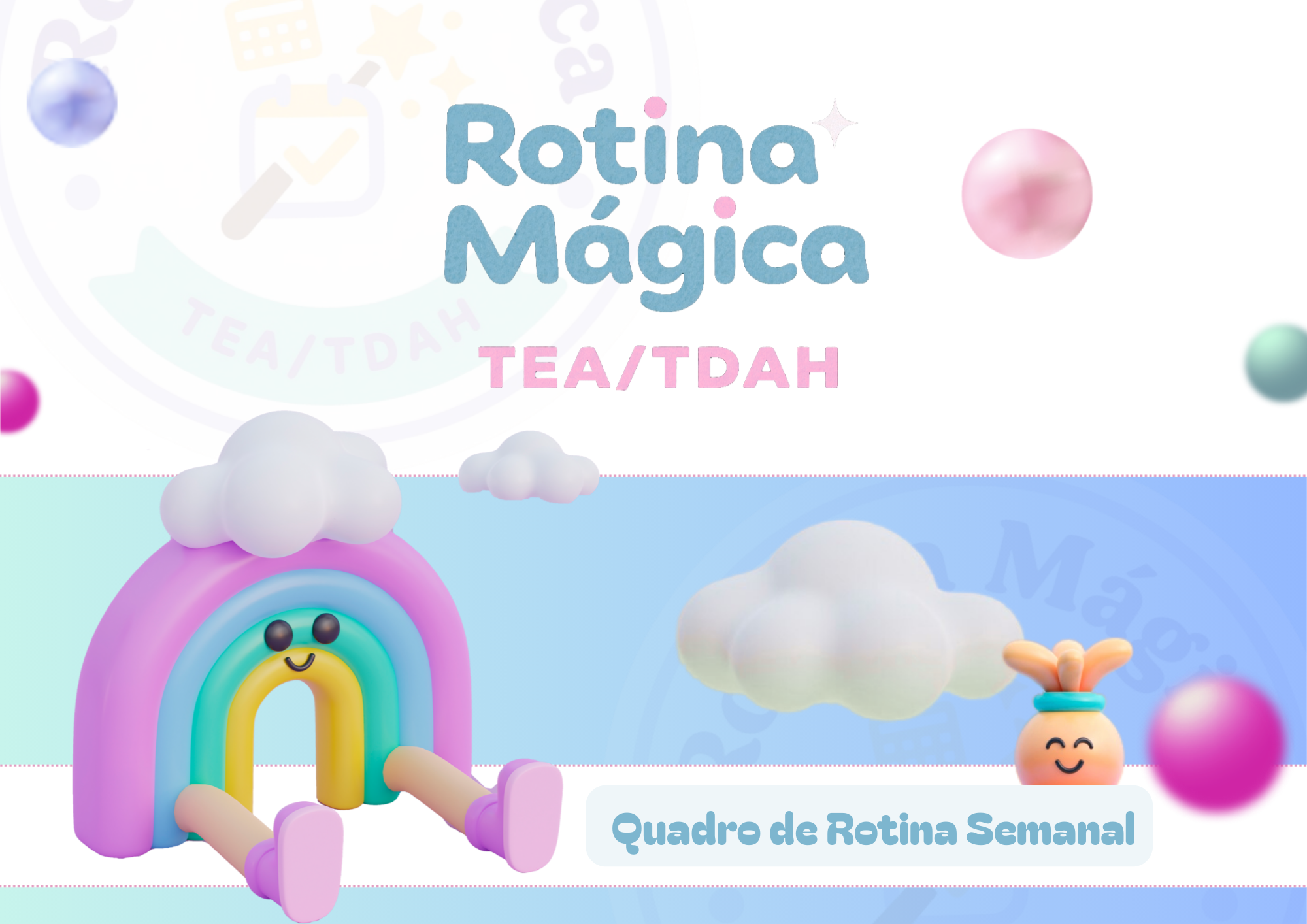 Quadro de Rotina Semanal